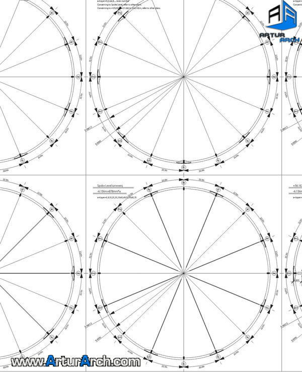 Tower-Ringsطراحی معماری فوق العاده برج حلقه